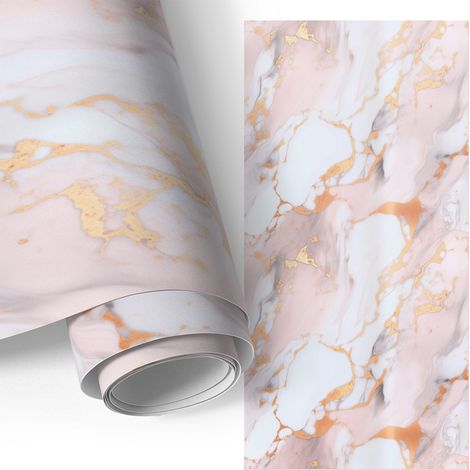 Selbstklebefolie - Möbelfolie - Türfolie Selbstklebende - Klebefolie - Tapete Küche - Aufkleber Folie - Elegante Abstraktion 50x100 cm