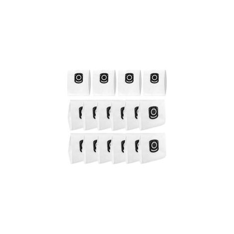 Confezione da 16 sacchetti per aspirapolvere compatibili con Rowenta Hygiene+ ZR200520 ZR200720 ZR200920, Compact Power, X-Trem Power, Power XXL, Silence Force (RO64xx RO63xx RO68xx RO39xx) (1/4)