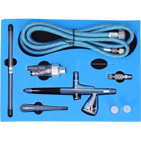 Kit de pulvérisation G1/8 pistolet aérographe peinture art outil DIY pour maquettes impression décoration intérieure