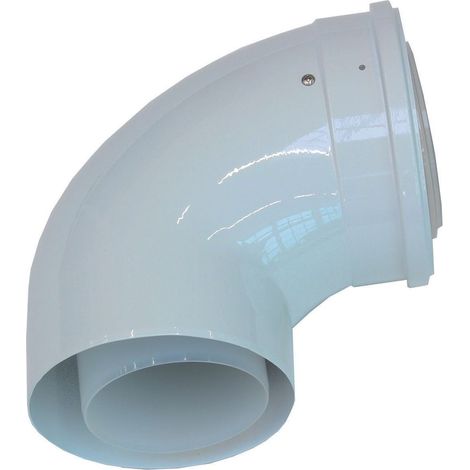 Vaillant Codo de 87 Gr 110/160 mm concéntrico PP, 0020106380