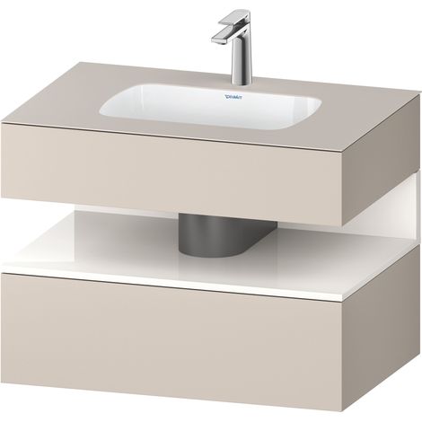 Duravit Collection One lavabo à encastrer avec meuble sous-vasque (1/2)