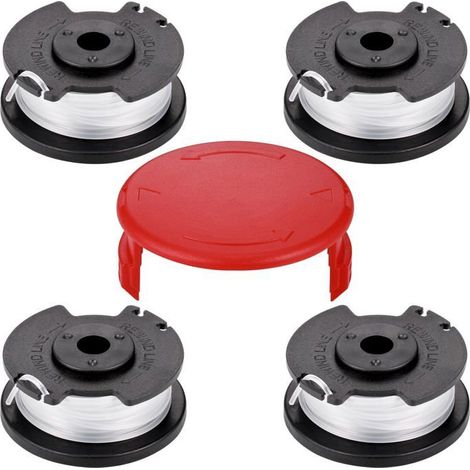 Bobines de fil de coupe-bordures - 4 pièces - Compatibles avec les modèles Einhell GE-CT 18/28 Li/TC (1/5)