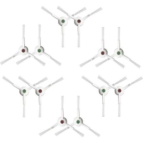 Lot de 12 pour Debot/T20 Pro aspirateur robot brosse latérale (1/5)