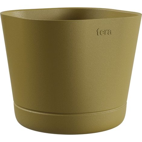 tera® Pflanzgefäße COLORADO Golden Lime altgold 20 cm - Kunststoff