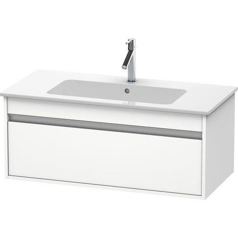Meuble sous-vasque KETHO 410x1000x475mm blanc mat