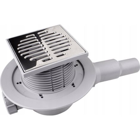 Sifón McAlpine cromo brillante 115 mm desagüe baño