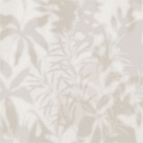 Ton-sur-ton wallpaper wall Profhome 781514 hot embossed non-woven wallpaper textured with floral ornaments matt grey beige 5.33 m2 (1/5)