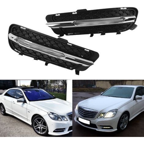 Phare antibrouillard et feux de jour de rechange pour Mercedes‑Benz W212 E250 E300 E350, référence 2128851623 2128851574 (1/5)