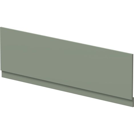 Hudson Reed MFC Straight Bath Front Panel and Plinth 560mm H x 1800mm W - Fern Green (1/2)