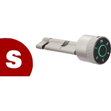 Cerradura inteligente, acceso sin llave, control remoto, Petit Nickel (1/2)