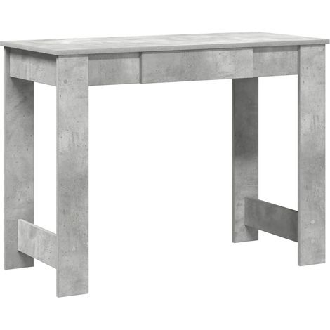 Maison Exclusive - Scrivania Grigio Cemento 100x45x75 cm in Legno Multistrato