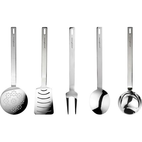 Mepra Stile Pininfarina set 5 mestoli acciaio inox 33 cm