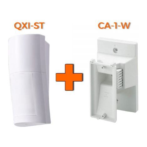 Optex sensore esterno infrarosso antifurto filare 12m 120° + Staffa -QXI-ST