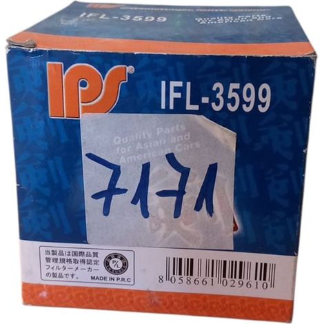 Filtro olio motore marca ips-parts codice filtro ifl-3599