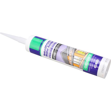 Mastic Silicone Transparent Étanche Adhésif Cartouche Étanchéité Fuite Auto Camping-car Joint Imperméable 1 Pièce (1/5)