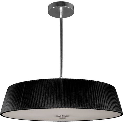 Lámpara de Techo ASTRID 4xE27 50d Negro/Cromo