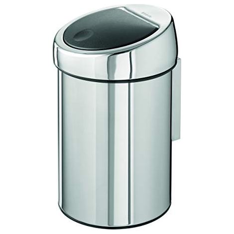 kaiserkraft  Contenitore per rifiuti da parete  acciaio inox  (1/4)