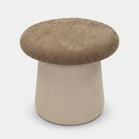 Tavolino pouf nordico di design a fungo Vipe Soft Geometry (1/5)
