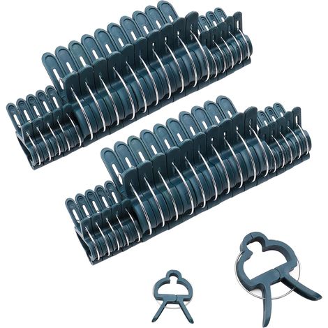 40 PCS Plant Clips Garden Clips for Tomato Cage, Tomatoes Clips Plant Support Clips for Bamboo Stakes, Climbing Plants, Vines, Gentle Plant & Flower Trellis Clips for Plant Stalks, Stems (1/5)