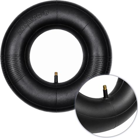 Reifenschlauch, Tube à air 20x8.00-8, 20 pouces, VENTIL TR13 pour tracteur de pelouse, quad (1/5)