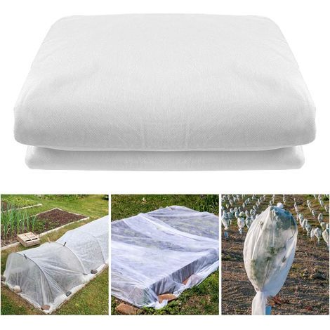 Winter Cover, 40 g/m² Non-woven, 1.5x10m Frost and Snow Resistant, Protection for Garden Plants and Shrubs (1/5)