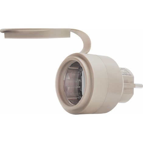 SHELLY PLUG D'EXTÉRIEUR S GEN3, WI-FI ET BLUETOOTH SMART PLUG POUR L'EXTÉRIEUR, IP44, PREND EN CHARGE MATTER, 12 A (2500 W), ÉCL (1/5)