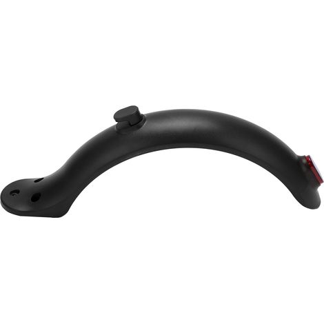 Garde-boue arrière noir avec éclairage et attache pour trottinette électrique M365 Pro, accessoire Xiaomi. (1/5)
