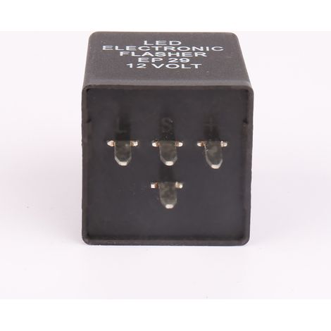 EP29 4-poliges elektronisches Blinkrelais für LED-Blinker, 12 V