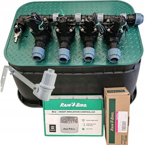 Kit Rain Bird a 4 sezioni: collettore con compressore, RC2, RSDBex, coppa, PE 25 (1/5)