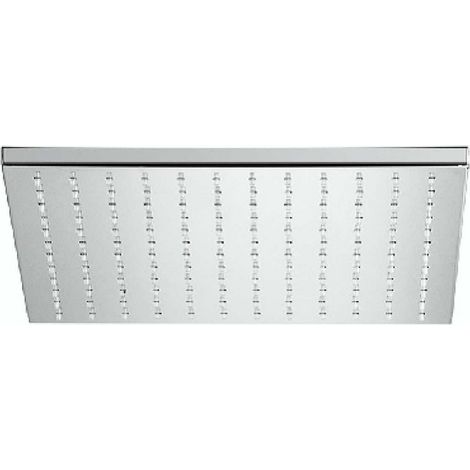 SCELTO DA DESIVERO Soffione doccia anticalcare abs 25x25 sp1,4 cromo codice prod: DSV15315 (1/2)