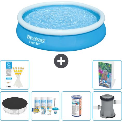 Bestway Piscina Bestway Fast Set Rotonda - 366x76 cm - 7-pezzi  S34