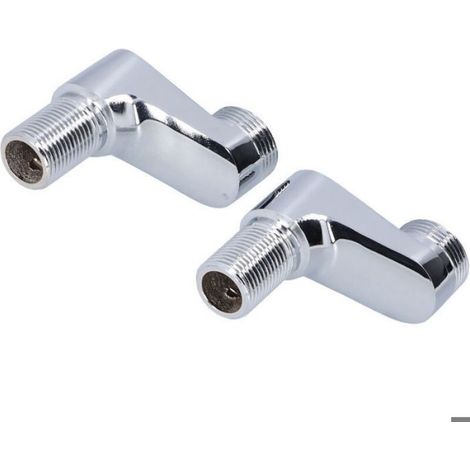 Robinet de douche Swing, G1/2 à G3/4 Adaptateur mitigeur de douche résistant à la corrosion Durable à utiliser avec des joints (1/5)