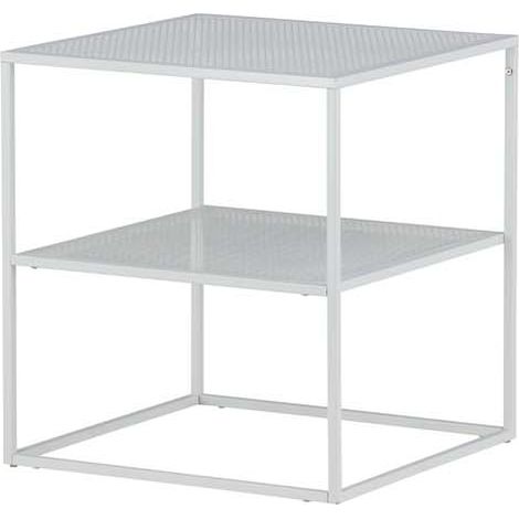 Netz table basse , table d'appoint blanc. (1/5)