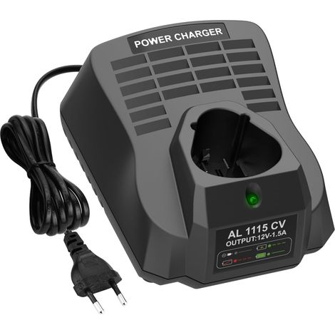 12V Chargeur pour Chargeur 12V AL1115CV avec Indicateur LED Compatible avec Battreie 10.8V-12V BAT411 BAT412 BAT413 BAT414 (1/5)