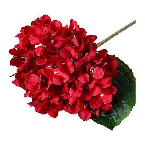 Feuilles et tiges de fausses fleurs réalistes pour mariage, maison ou bureau, centre de table. Fleurs artificielles.rouge (1/5)