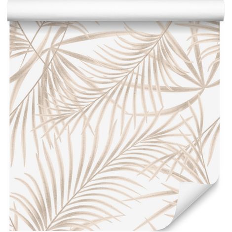 Papel pintado de hojas de palmera para salón y dormitorio, 50x1000 cm (1/5)