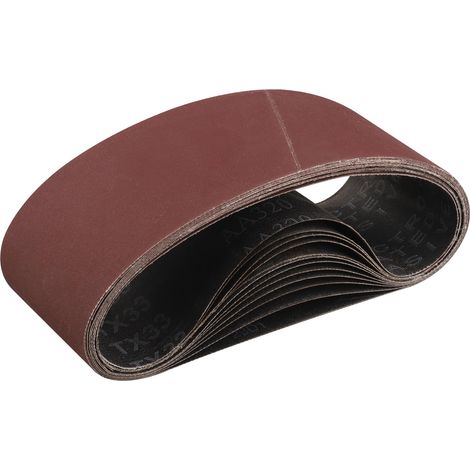 Bande Abrasive 75x 457 mm,12PCS 320 grain Ensemble de Bandes Abrasives - (1/5)