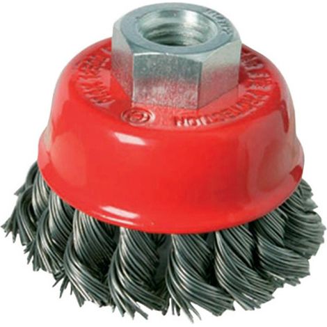 Silverline - Brosse Boisseau à Fils D'acier Torsadés - 100 Mm