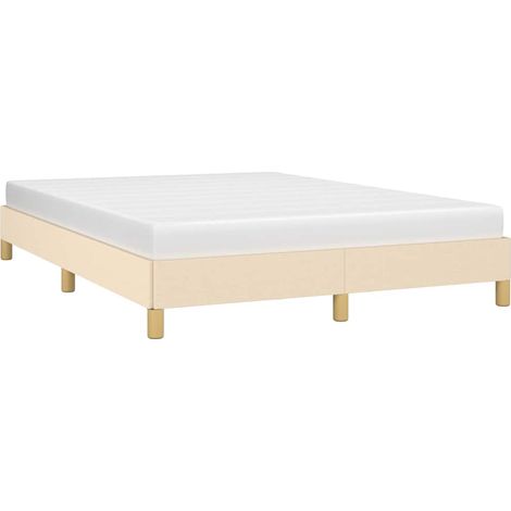 Giroletto senza Materasso Crema 140x200 cm in Tessuto vidaXL (1/4)