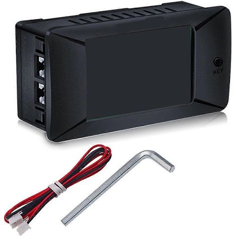 Integrierter digitaler 5-12V 100A DC-Batterietester mit Shunt, bidirektionalem Amperemeter, Voltmeter und Wattmeter. (1/5)