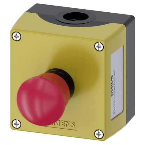 Siemens Sirius Act conmutador parada de emergencia amarillo 22 mm