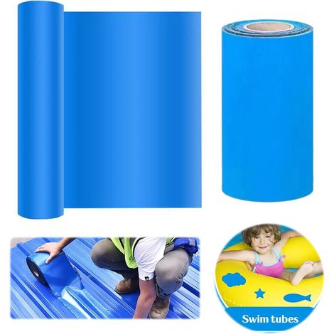 Membrane d'étanchéité de toit pour le métal et la toiture - bleu durable et industriel de toit (entretien, 20cm X 500cm) (1/5)