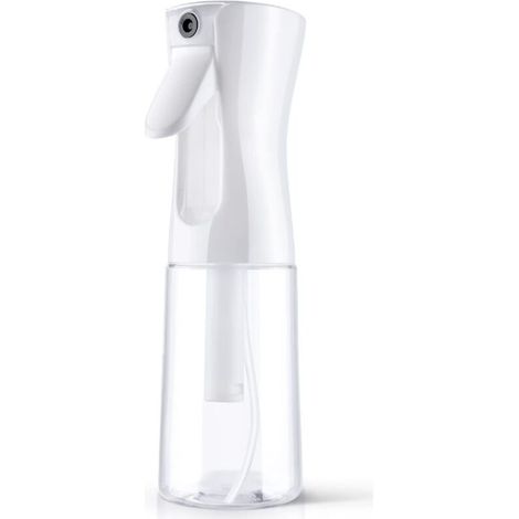 Flacons Pulvérisateur- 200ml Blanc et Transparent Rechargeable Bouteille de Vaporisateur en Plastique pour Jardinage Nettoyage Beauté (1/5)