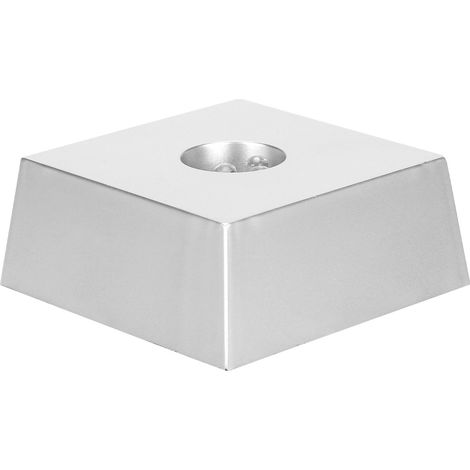 Socle lumineux LED multicolore à 7 LED, support de lampe en cristal, petit socle lumineux trapézoïdal (1/5)