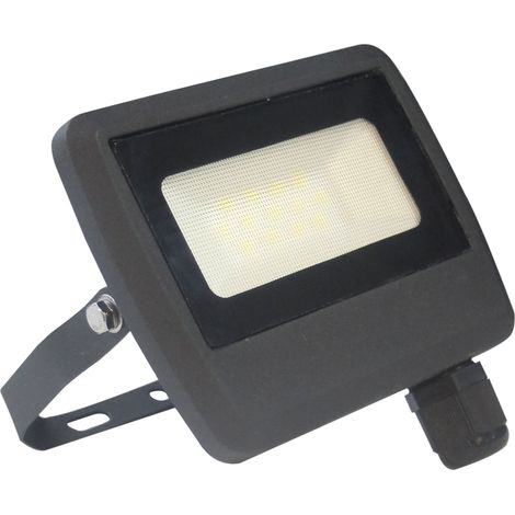 Projecteur étanche IP65 (10W - 800lm) - Noir - Dio