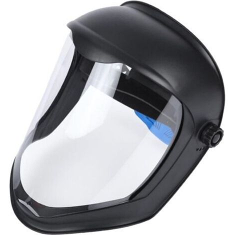 Visière faciale intégrale anti-buée, protection anti-éclaboussures, équipement multifonctionnel ergonomique, visière transparente pour travaux de construction