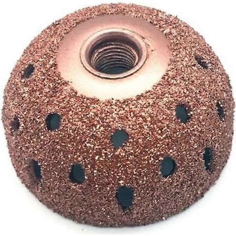 Tête de meulage de pneus, râpe, boule de polissage, outil manuel de réparation de pneus, roue de polissage/adaptateur