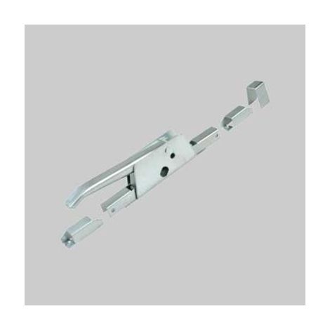 Cariglione in acciaio zincato a doppia azione per aste 14x14 mm