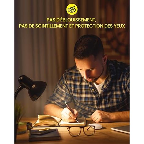 E14 LED Veilleuse Ampoule C7 Ambre Blanc 2200K SES Petite Edison Bougie Ampoule Lampe Lampe Table Chambre non Lot (1/3)