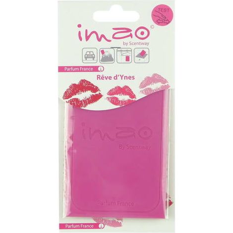 PLAQUETTE PARFUMEE REVES DYNES FUSHIA IMAO PP 07118